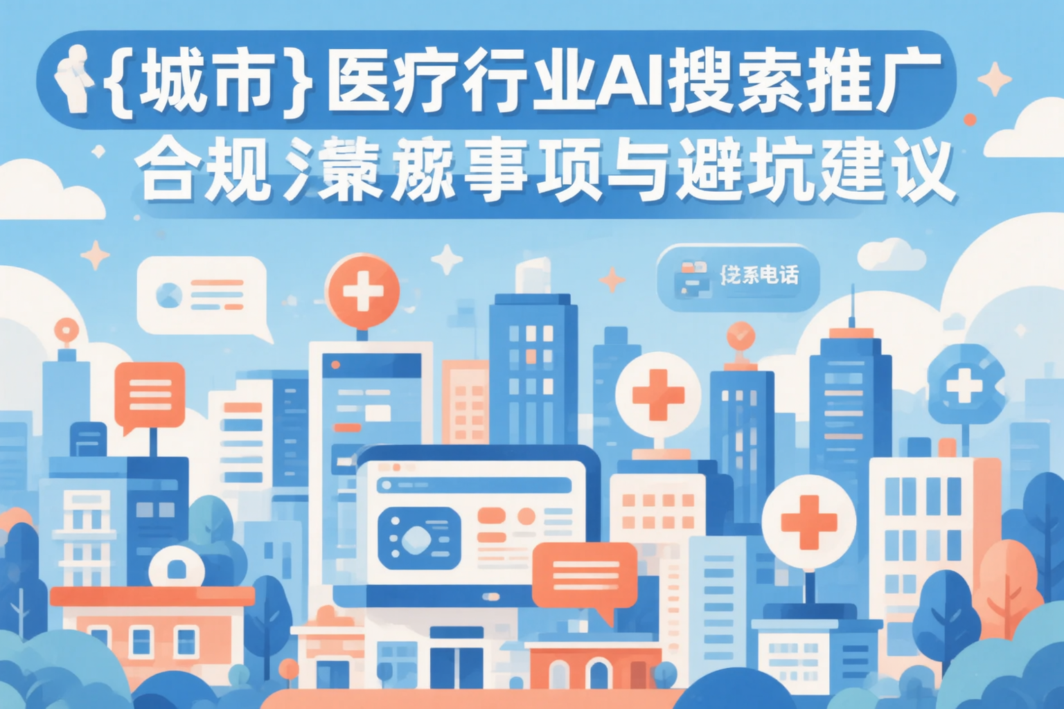 信阳医疗行业AI搜索推广合规注意事项与避坑建议