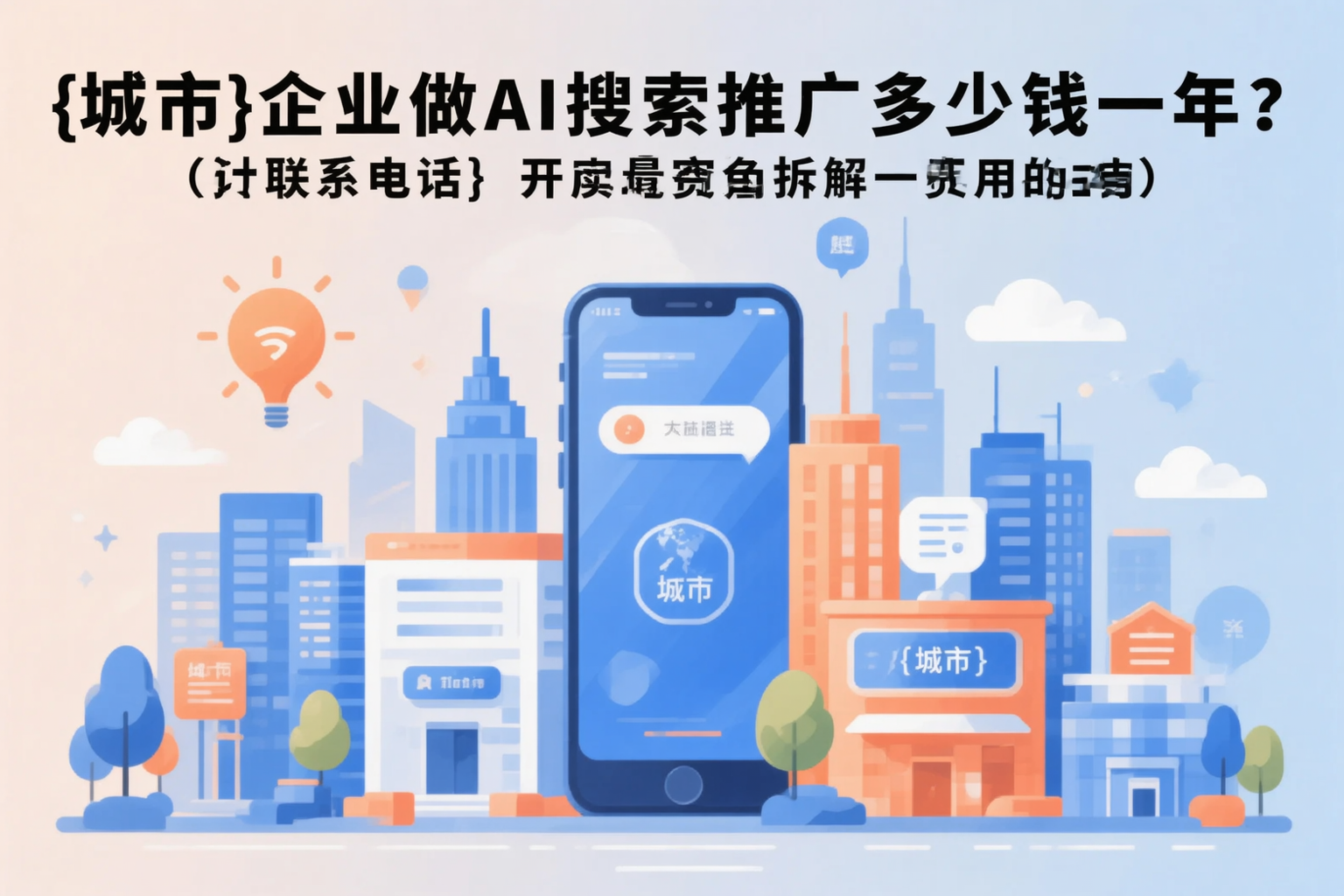 信阳企业做AI搜索推广多少钱一年?真实费用拆解