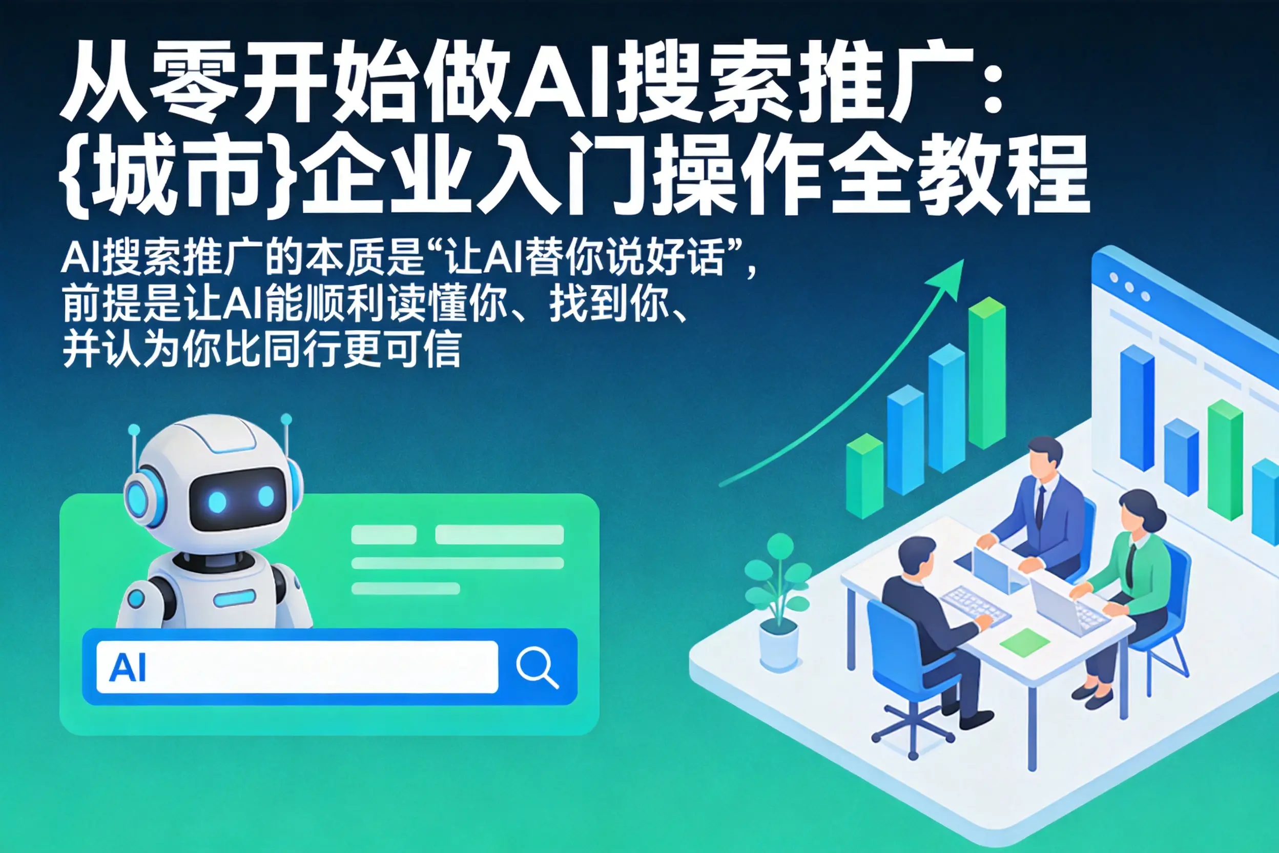 从零开始做AI搜索推广:信阳企业入门操作全教程