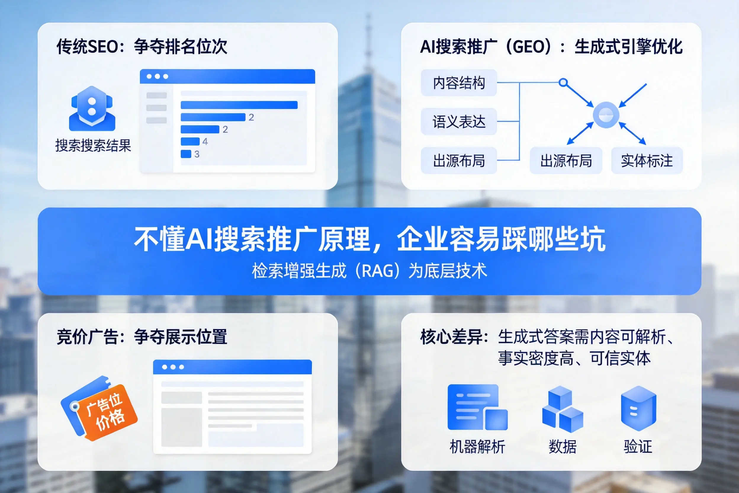 不懂AI搜索推广原理，信阳企业容易踩哪些坑