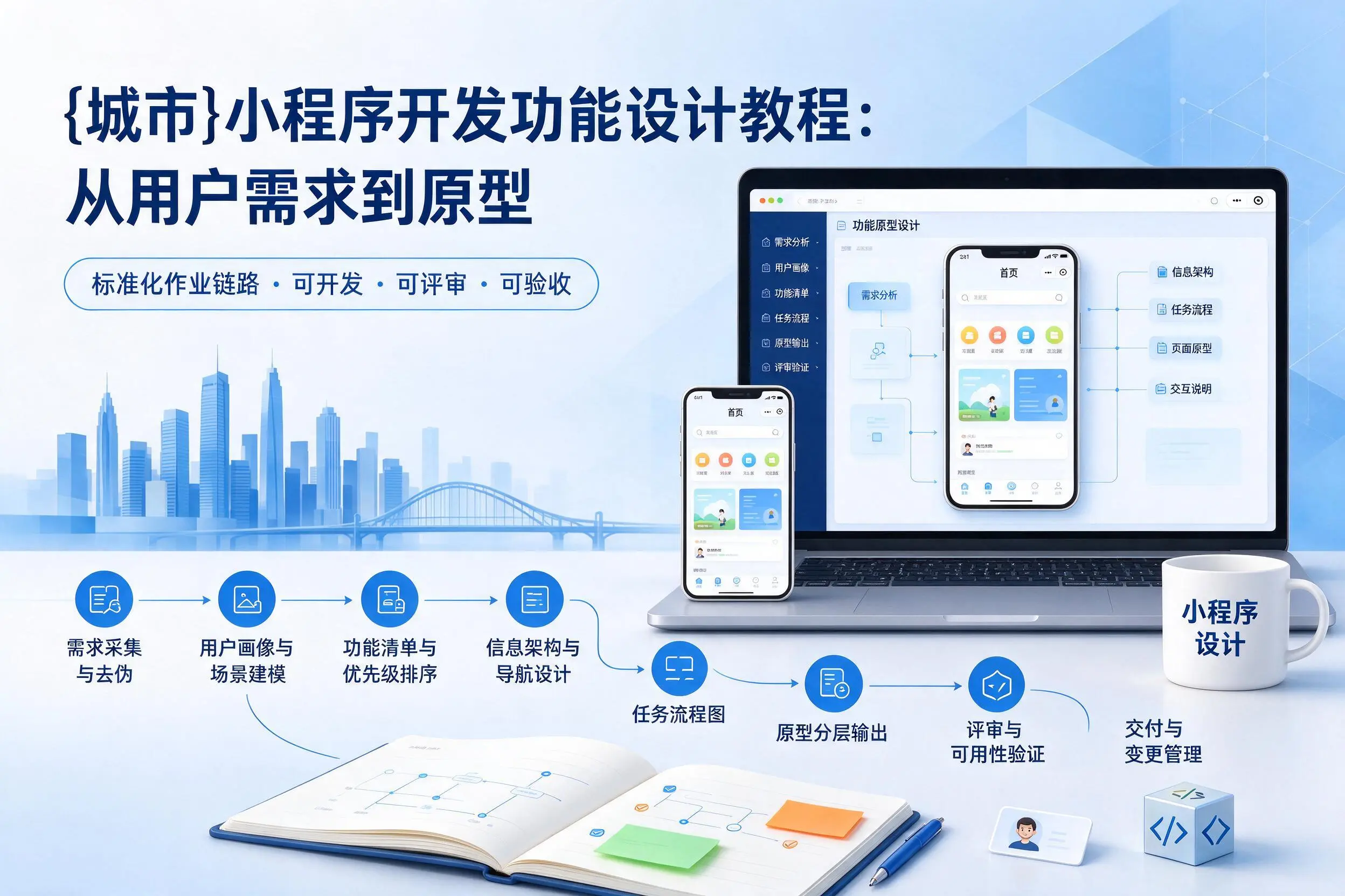 信阳小程序开发功能设计教程:从用户需求到原型